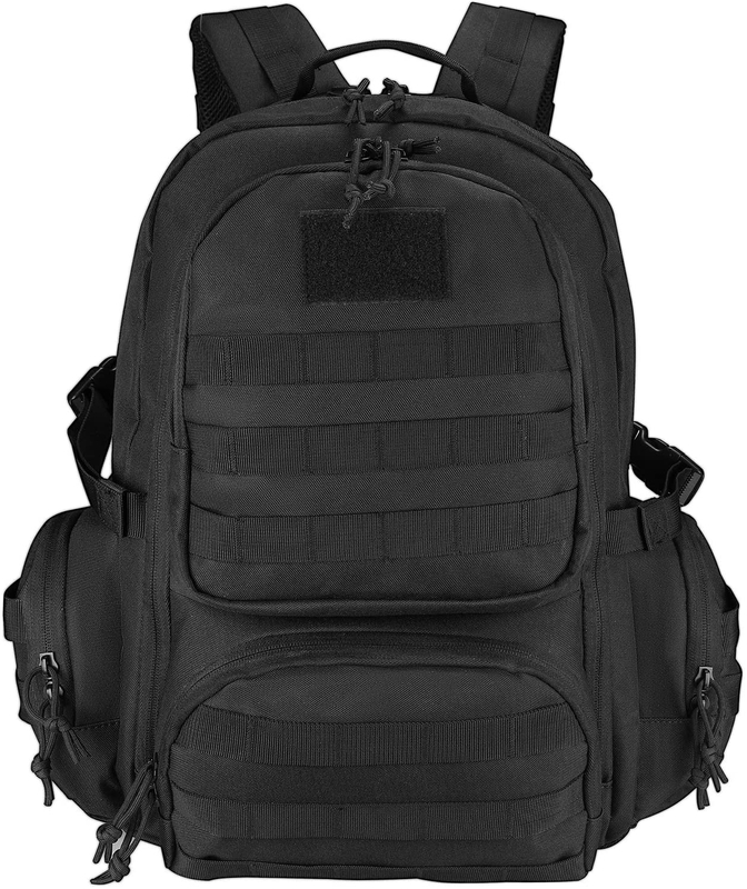 42L Large Tactical Backpack, MOLLE Outdoor Rucksack, Heavy-Duty Daypack for Hunting, Trekking, Camping & Outdoor Adventures