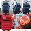 45L Large Tactical Backpack, 900D Waterproof Oxford Emergency Medical Backpack MOLLE Outdoor Rucksack for Camping Hiking First Aid Travel