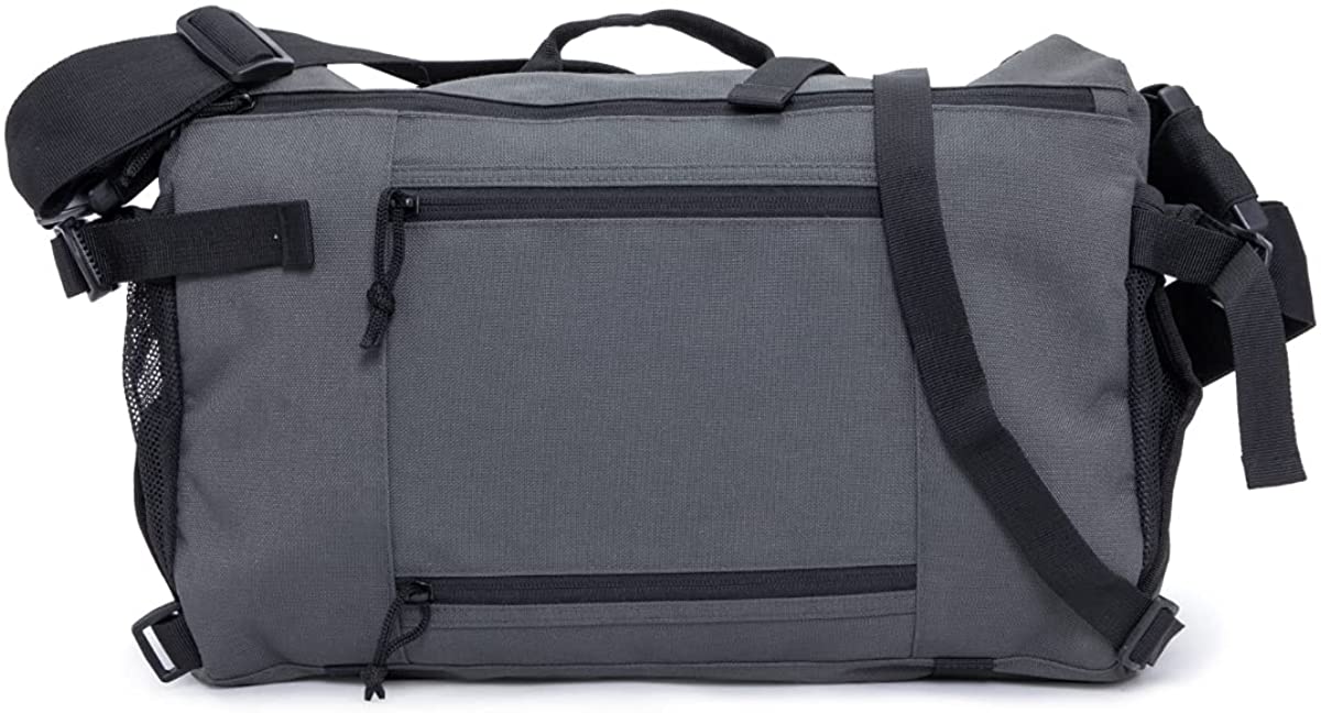 Tactical Laptop Messenger Bag, 16.5 Inch Water Resistant Crossbody Shoulder Bag with MOLLE Panel, Multi-Pocket EDC Work Satchel Bag for Office Travel Outdoor
