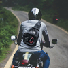 Mini Tactical Sling Bag, Compact MOLLE Crossbody Chest Pack Shoulder Bag for Motorcycle Riding EDC Hiking Cycling Daily Carry