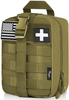 Rip-Away MOLLE Tactical Medical Pouch, Empty EMT First Aid Trauma Kit Bag for Hunting, Hiking & Vehicle Emergency