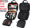 Rip-Away MOLLE Tactical Medical Pouch, Detachable Empty EMT Trauma Kit Bag with Bonus Reflective Cross Patch for Outdoor Emergency