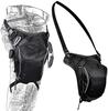 Tactical Thigh Holster Bag, Multi-Purpose Waterproof Leg Pack with Reflective Trim, Detachable Crossbody Strap EDC Waist Drop Leg Pouch for Motorcycle, Cycling, Hiking & Outdoor Sports