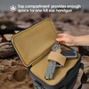Tactical Storage Gear Bag, Multi-Purpose Modular Carry Tote Bag with MOLLE Webbing & Hook-and-Loop Panel, Waterproof Compact Equipment Organizer Case for Shooting Gear, Camera, EDC & Outdoor