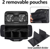 Reflective Large Capacity EMT Medical Bag, Removable Divider Nurse Trauma Bag for Clinic, Ambulance & Emergency Rescue