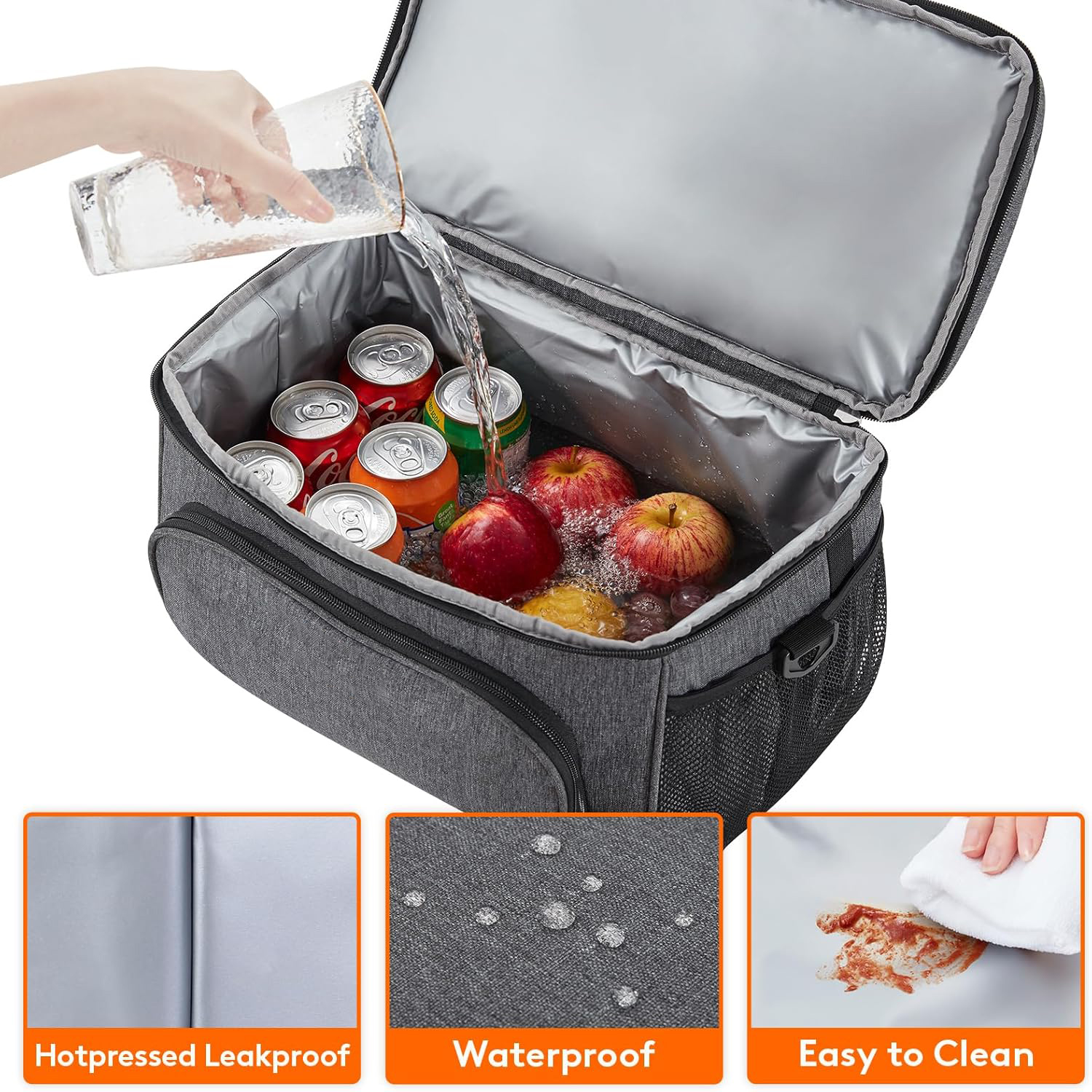 23L Large Insulated Cooler Bag