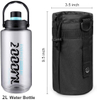 3 Pack Tactical Molle Pouches, Utility Admin Organizer Pouch, Water Bottle Holder, Small Vertical EDC Gear Bag
