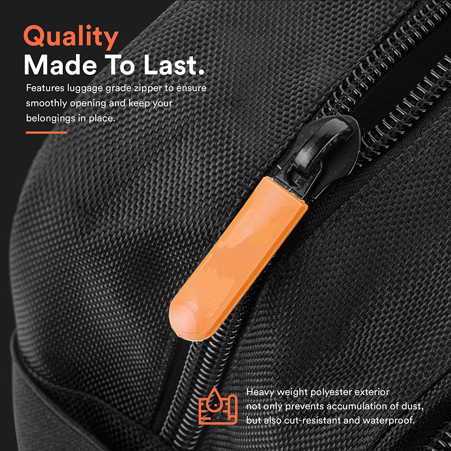 Water Resistant Tactical Molle Toiletry Bag, Heavy Duty EDC Utility Organizer Pouch with Removable 550 Paracord Handle for Travel Camping Outdoor
