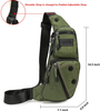 Lightweight Outdoor Sling Chest Bag, Compact Crossbody Shoulder Pack, Multipurpose EDC Sling Bag for Hiking, Cycling, Daily Travel
