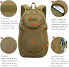 35L Lightweight Tactical Backpack, 900D Nylon Oxford Outdoor Daypack, Hiking Rucksack for Camping, Trekking & Daily EDC