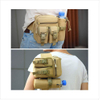 Tactical Utility Waist Bag with Detachable Water Bottle Pouch, Outdoor EDC Hip Fanny Pack, Multi-Pocket Waist Pouch for Hunting, Hiking, Fishing & Daily Use