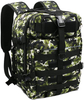 Woodland Camo Tactical Backpack, 20.7L Lightweight MOLLE Daypack, Outdoor Rucksack for Hiking, Camping, Shooting Range & Daily EDC