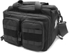 600D Oxford Tactical Gun Range Bag, Waterproof Dustproof Shooting Duffle Handbag with Anti-Skid Base, Multi-Pocket Pistol Carry Case for Shooting Range Hunting Storage