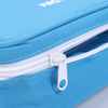 Lightweight Blue First Aid Bag, Waterproof Portable Empty Emergency Medical Organizer with Stitched Medical Cross Logo