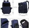 45L Waterproof Tactical Backpack, Large Capacity MOLLE Military Rucksack with Multi Compartments