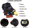 Multi-Purpose Tactical Thigh Bag, Adjustable Drop Leg Hip Pack, Lightweight Crossbody Waist Pack for Outdoor Hiking, Cycling, Motorcycle, Camping & Daily EDC