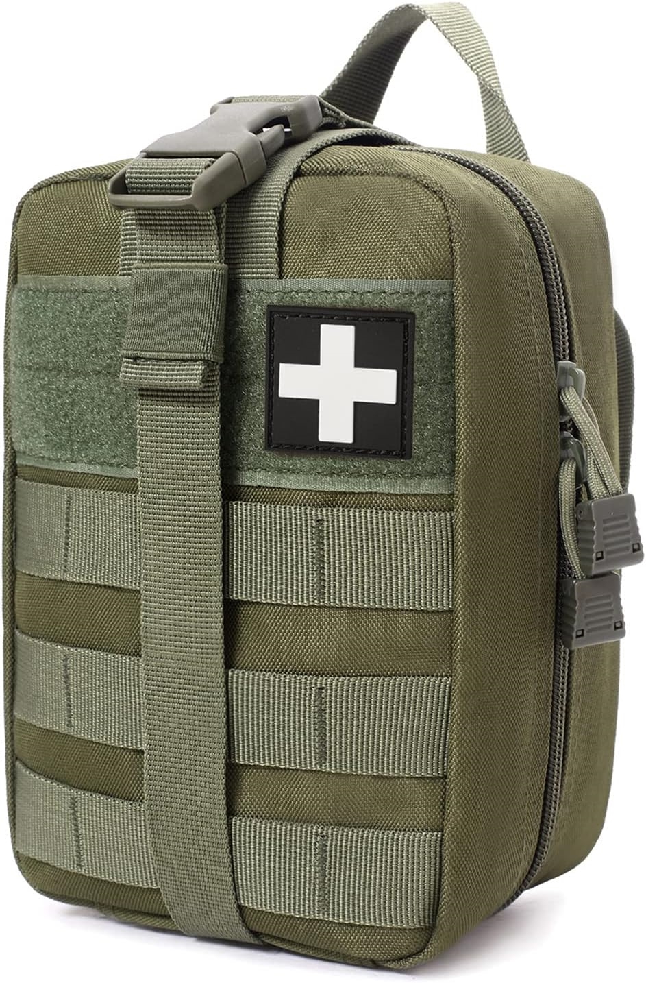Molle Pouch, Sturdy 600D Nylon Tactical Medical Pouch,Rip-Away EMT First Aid Pou