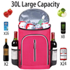 Horizontal Top Zip Leakproof Cooler Backpack, Waterproof Insulated Thermal Backpack for Outdoor Camping Fishing Beach Picnic