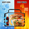 Lunch Bag Insulated Reusable Lunch Box Leakproof Cooler Tote Bag Freezable with Adjustable Shoulder Strap
