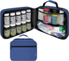 11 Inch Waterproof Medicine Carry Bag, Shockproof Mesh Pocket Travel Pill Organizer for Daily & Outdoor Emergency Use