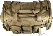 Large Tactical Duffle Range Bag, Multi-Pocket MOLLE Gear Bag, Heavy-Duty Shooting Equipment Carry Bag for Hunting, Shooting & Outdoor Training