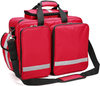 Reflective Large EMT First Aid Responder Bag, Multi-Pocket Empty Medical Organizer for Paramedics, Home Visits & Clinic Use