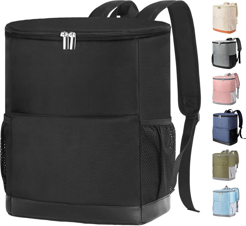 Outdoor Leak Proof Backpack Cooler Waterproof Lightweight Cooler Bag for 12h Hot/Cold Retention Insulated Cooler Backpack