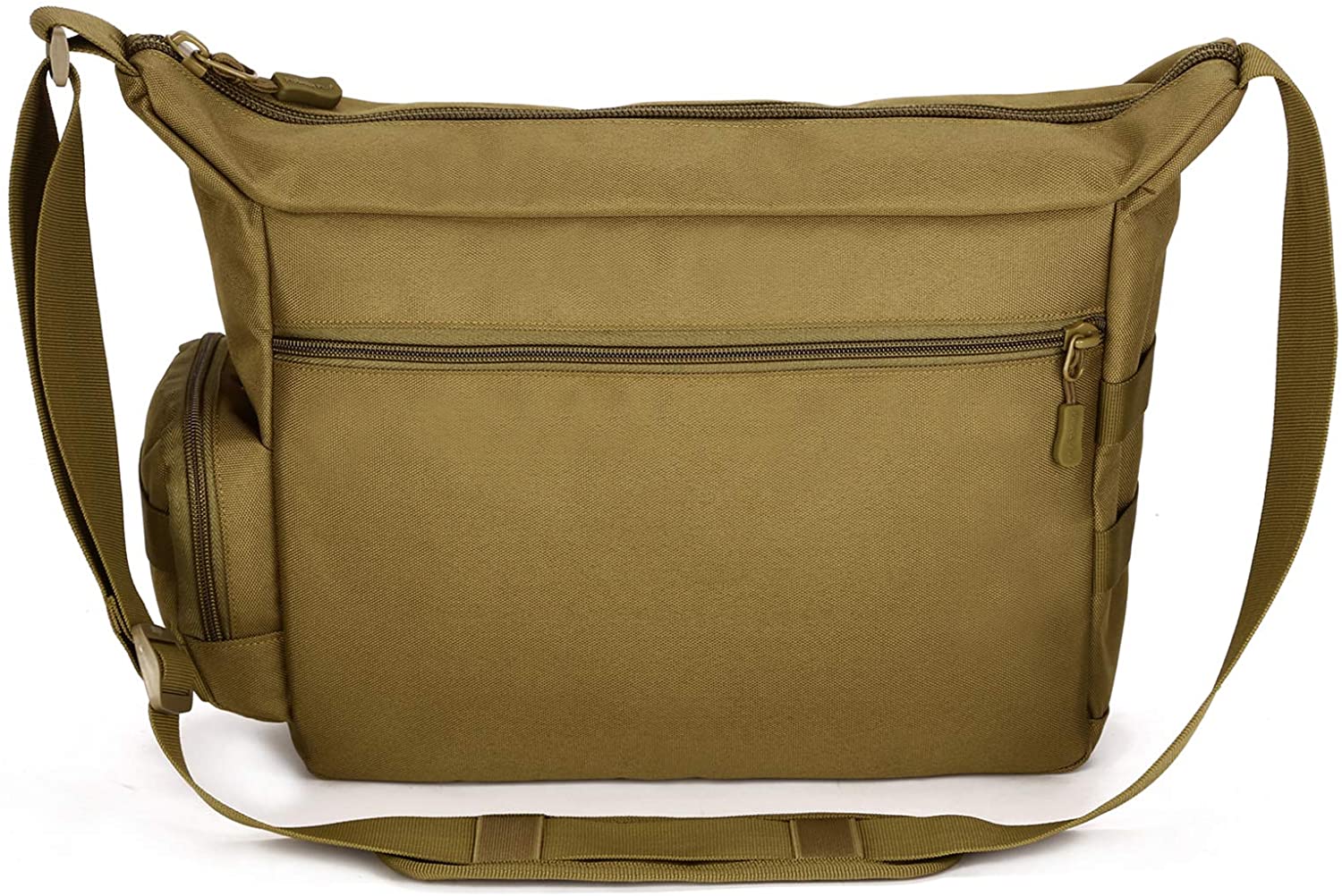 Tactical Messenger Bag, Military Crossbody Shoulder Pack, MOLLE EDC Satchel Bag for Travel, Work, Shooting Range & Outdoor Daily Carry