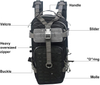 Compact Laser Cut MOLLE Tactical Backpack, Small Military Daypack, Lightweight EDC Assault Pack for Shooting, Hiking, Cycling & Daily Outdoor Carry