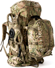 2-in-1 Detachable Modular Tactical Backpack System, Multicam Combo Pack with Main Rucksack, Assault Daypack & 3L Hydration Bladder, MOLLE Backpack for Field Expedition, Hiking & Survival
