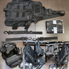 Tactical Sling Chest Bag, Laser Cut MOLLE Crossbody Shoulder Pack for Shooting Hiking EDC Fishing