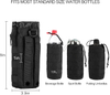 Tactical MOLLE Water Bottle Holder, Drawstring Water Bottle Carrier for 1.5L Bottles, Outdoor Umbrella Storage Pouch