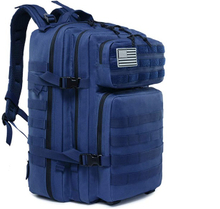 45L Large Capacity Tactical Backpack, 900D Waterproof Oxford Military Backpack