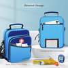 Insulated Insulin Cooler Travel Bag, Compact Diabetic Supply Organizer for Medicine, Insulin Pens and Glucose Meter