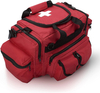 Professional Large Capacity EMT First Aid Trauma Bag | Multi-Pocket Water Resistant Medical Organizer with Medical Cross Logo