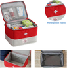 Lockable Family Medication Storage Bag, Large Capacity Empty First Aid Bag with Hand Handle for Household & Travel Use