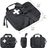 Compact Tactical MOLLE First Aid Pouch, Portable Empty Trauma Medical Bag for Outdoor Hunting Camping Survival