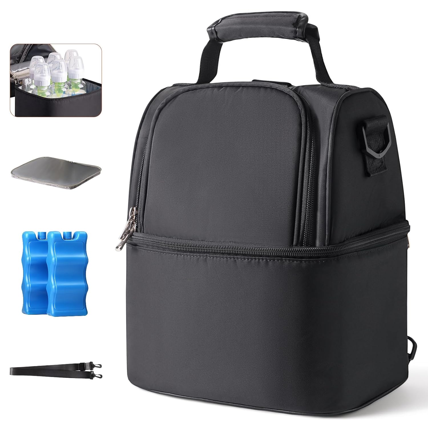Multi-Function Breastmilk Cooler Bag