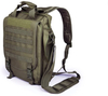 Tactical Laptop Messenger Bag, MOLLE Utility Shoulder Briefcase Bag, Water Resistant Tactical Computer Bag for 14-15.6 Inch Laptop, Outdoor, Office, EDC & Tactical Training