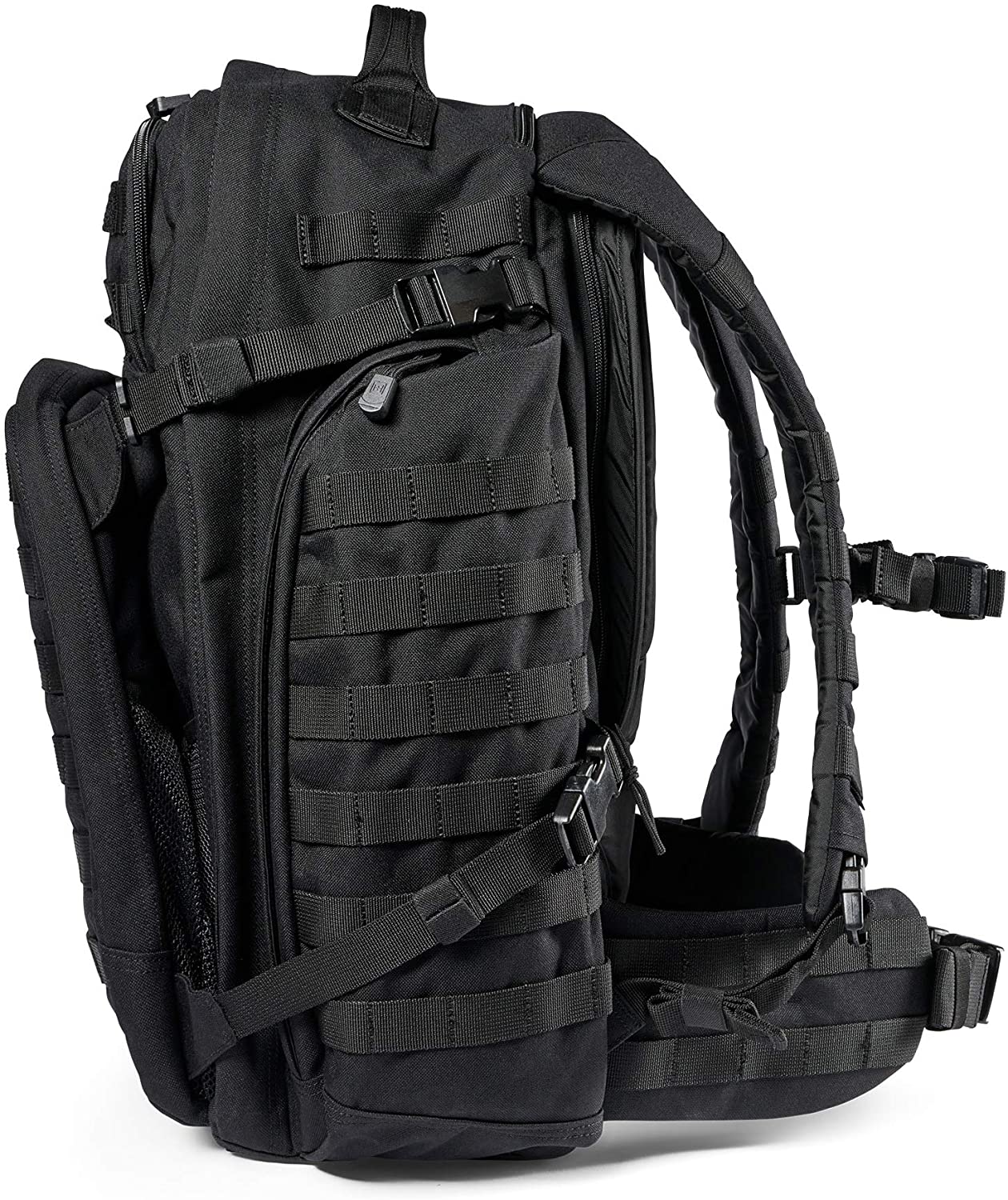 55L Rush72 2.0 Tactical Backpack, 1050D Water Resistant Nylon Military Rucksack with CCW Pocket & Laptop Sleeve for Outdoor Survival Hunting