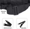 20L Camo Tactical Sling Crossbody Bag, Molle Webbing Single Shoulder Chest Pack with Padded Back for Outdoor Hunting Fishing Daily EDC