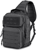 Military Tactical Sling Bag, 600D Oxford Molle EDC Crossbody Chest Backpack with Padded Strap for Hunting Hiking Fishing Daily Carry