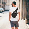 Tactical EDC Sling Bag Crossbody Chest Pack with MOLLE Webbing