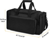 18 Inch Tactical Gun Range Bag, Multi Divided Interior Storage Duffle Bag Holds Handguns, Magazines, Ear Protection & Shooting Glasses for Range Hunting