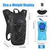 Hydration Backpack with 2L Hydration Bladder Water Backpack for Hiking Hydration Pack for Running Cycling Hiking