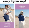 Fit Fresh Carefree Cooler Collection Insulated Leakproof Water Resistant Tote Mini Sling Bag