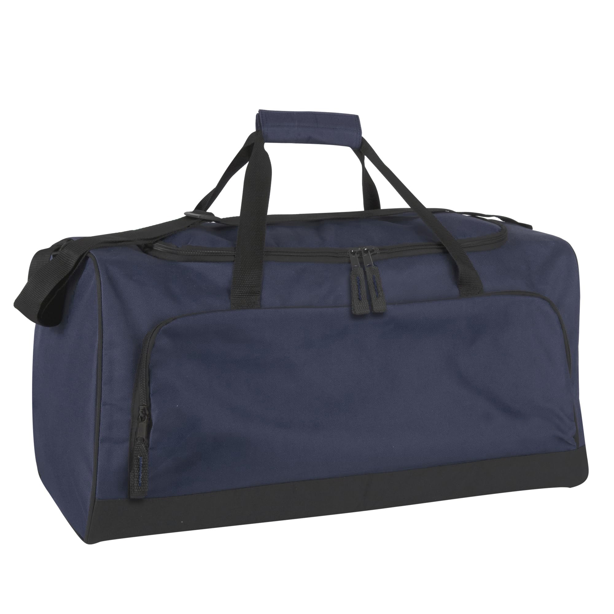 24 Inch Large Capacity Sports Travel Duffle Bag, Water Repellent Gym Carry Bag with Reinforced Handles & Adjustable Shoulder Strap