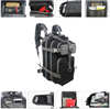 Compact Laser Cut MOLLE Tactical Backpack, Small Military Daypack, Lightweight EDC Assault Pack for Shooting, Hiking, Cycling & Daily Outdoor Carry