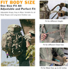 2-in-1 Detachable Modular Tactical Backpack System, Multicam Combo Pack with Main Rucksack, Assault Daypack & 3L Hydration Bladder, MOLLE Backpack for Field Expedition, Hiking & Survival