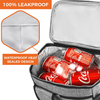 11L Large Capacity Insulated Lunch Bag, Leakproof Water Resistant Portable Cooler Tote with Detachable Shoulder Strap for Daily Work & Outdoor Picnic